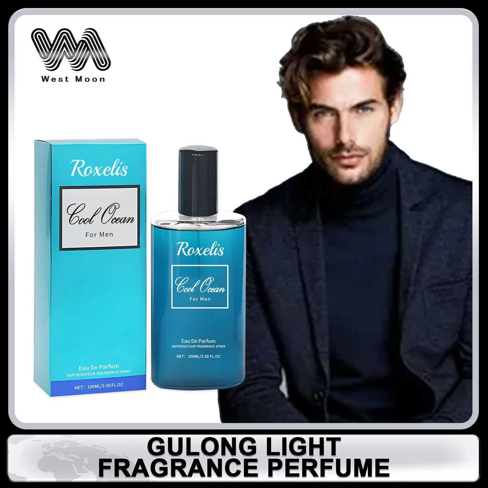 Cologne mens perfume attracts womens confidence enhances mens perfume odor remover keeps light perfume deodorant body sprayW241102