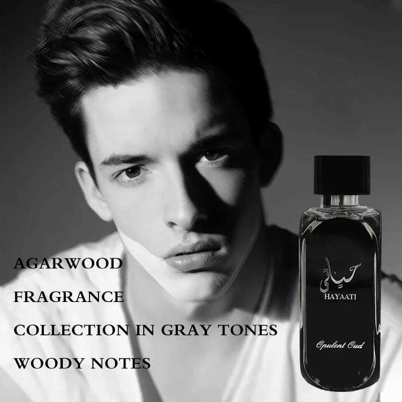 100ml perfume Hombre Originales Hayati Black Premium Cologne Pheromone Delivery Long lasting scent perfumeW241102