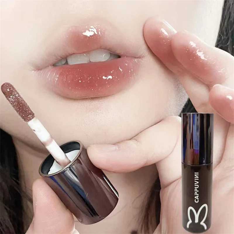 Korean mirror lipstick waterproof matte lipstick sexy red liquid lipstick lasting moisturizing natural beauty lipstick W241101