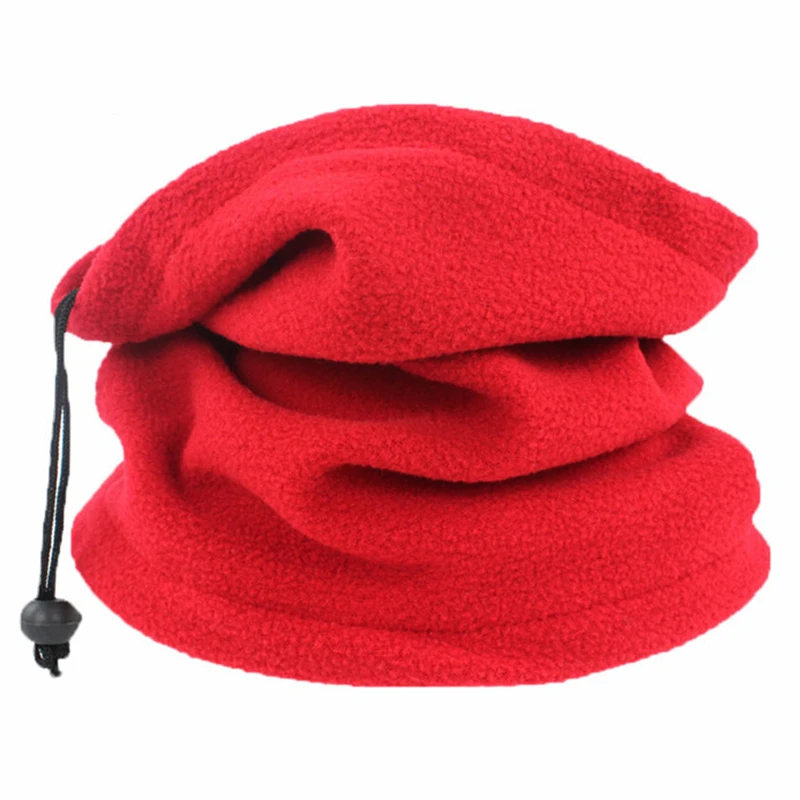 Fleece Ring Bandana Neck 2025 Tube Scarf Winter Ear Warmer Scarf Neck Warmer Adjustable Neck Collar Neckerchief Outdoor new Face Ski Mask