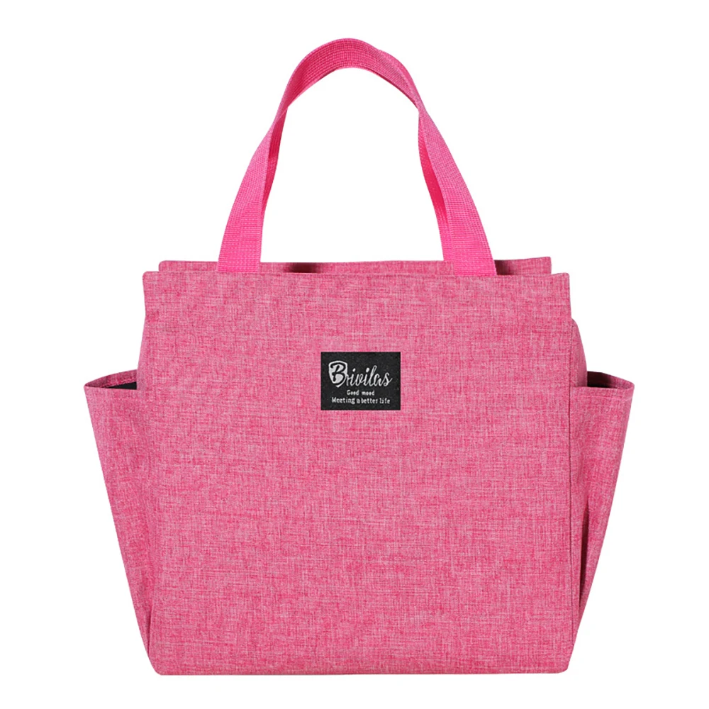 new Lunch Bags For Girls Men Food Storage Keep Warm Students Carry Bag Lunchbag Child Mother Lunch Box For 2025 School Portable Handbag