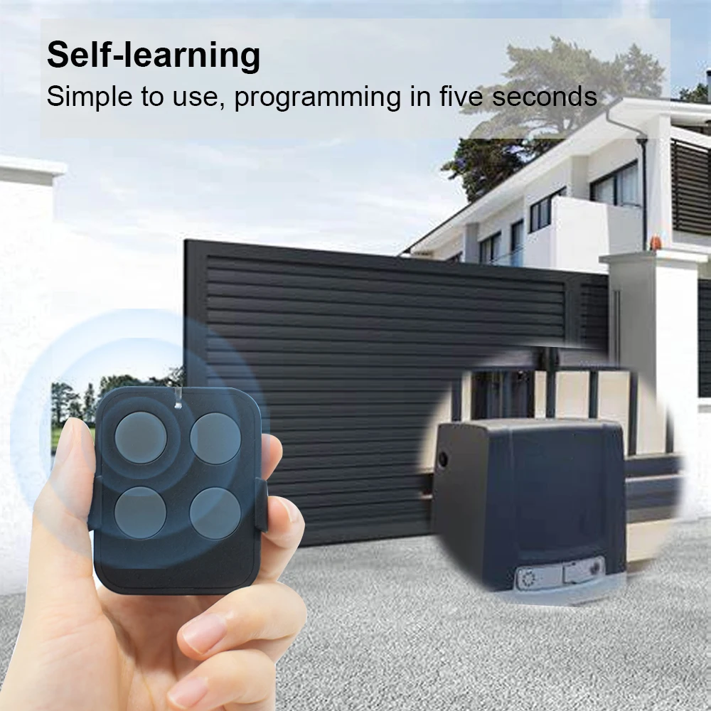100% Replacement GIBIDI AU01590 AU1600 AU1610 AU1680 AU1810 DOMINO Garage Door 2025 Remote Control Keychain 433MHz new Rolling Code