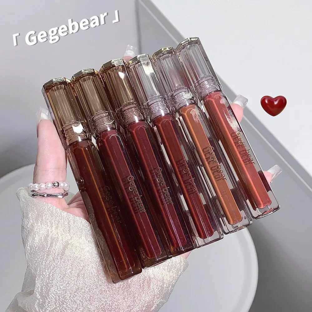 Gege Bear Velvet Matte lipstick Lasting High Pigment Colorless Cup Velvet lipstick for everyday makeup W241101