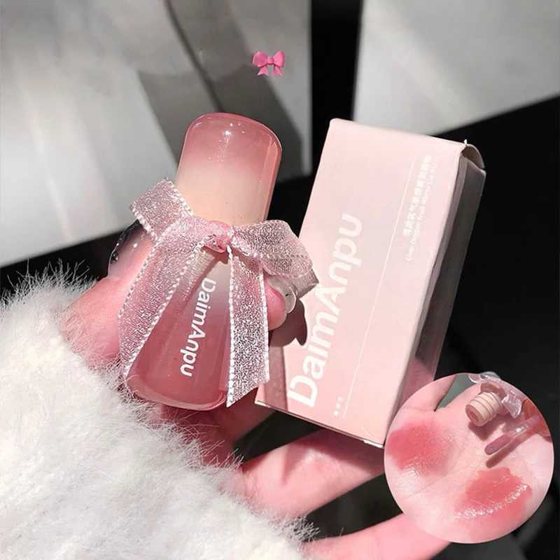MMirror water lipstick fadeless durable fadeless lipstick waterproof lip gloss Korean cosmetics latex cosmetics W241101