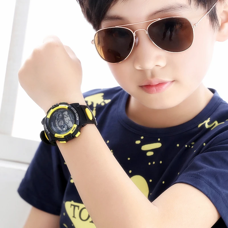 Cool Brand Children Watches Led 2025 Digital Kids Watches Boys new Sports Watch Student Multifunctional Wristwatches relogio infantil
