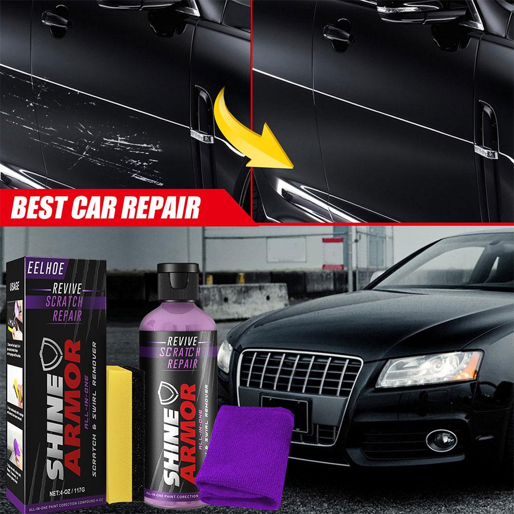 3 In 1 Car Ceramic Coating Spray Set 120g Auto Nano Ceramic Coating Polishing Spraying Wax Car Paint Scratch Repair Remover