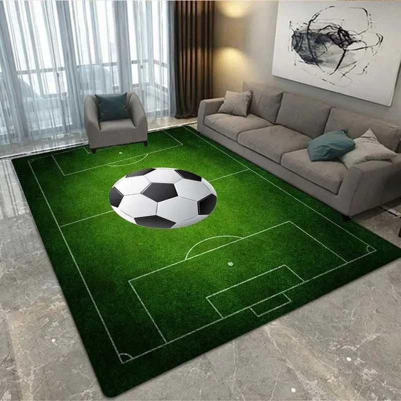 Fans football field carpet bedroom living room ball sports football carpet kitchen floor mat home decoration non-slip floor matXJ241101