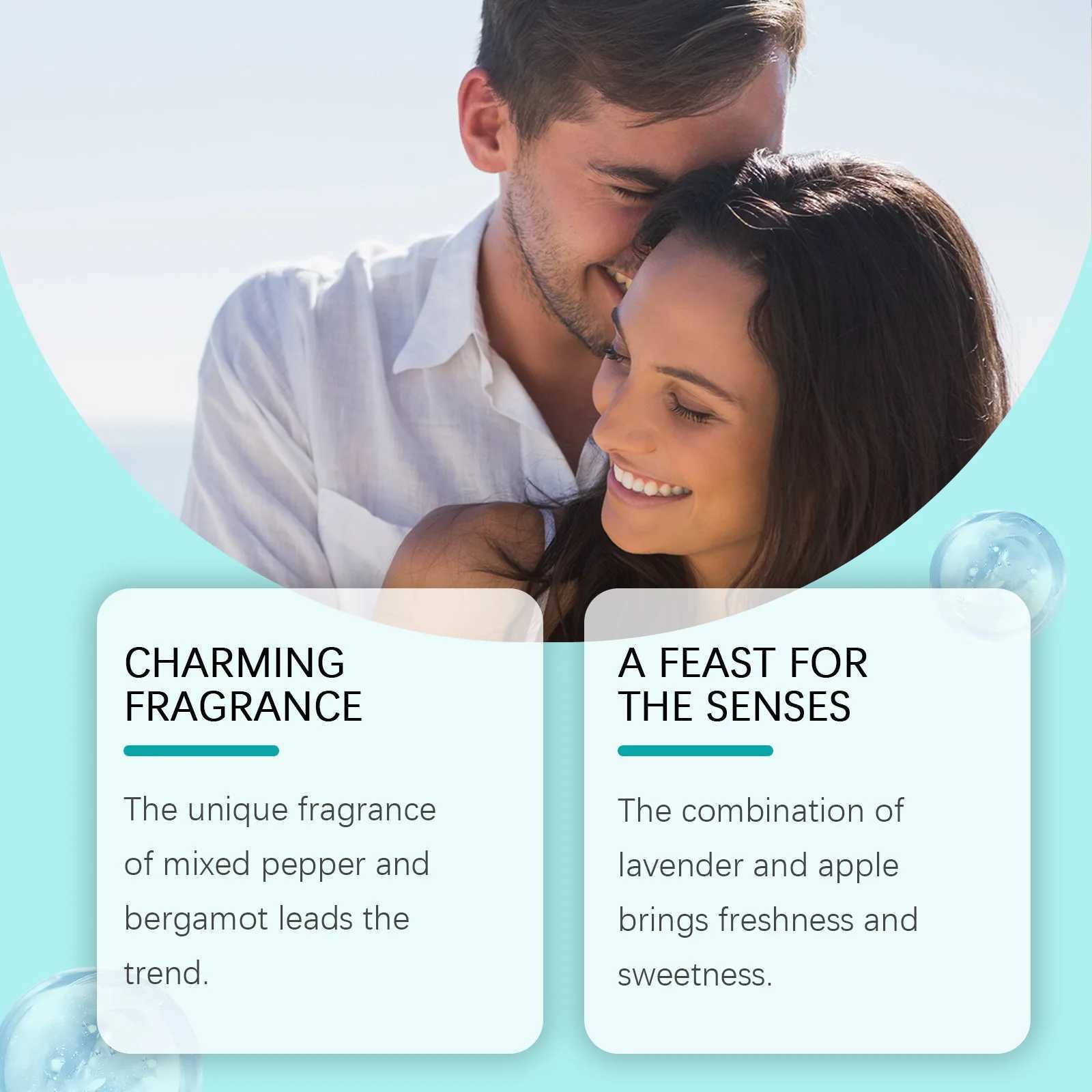 Cologne Charming Perfume Long lasting fragrance improves charm odor Neutral pheromone powerful mens light perfumeW241102