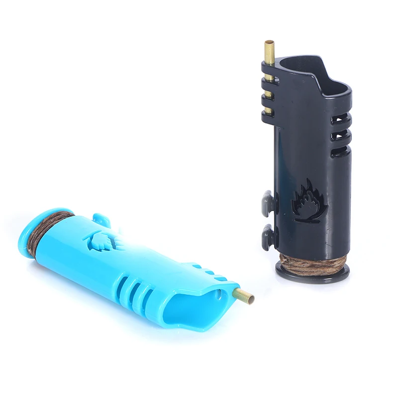 Hemp Wick Lighters WRAPPER New Lighter Case Plastic Lighter Case Portable Protective Case
