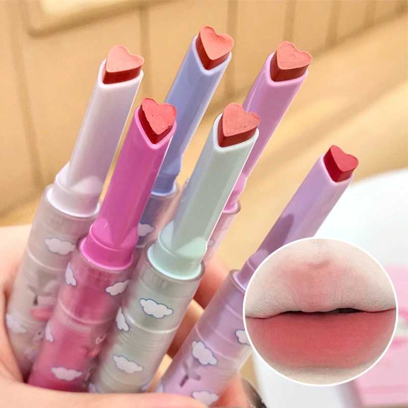 Gegebear Milk Velvet Mist Solid lipstick Matte face cream makeup and color are not easy to stick cup lip balm lipstick set W241101