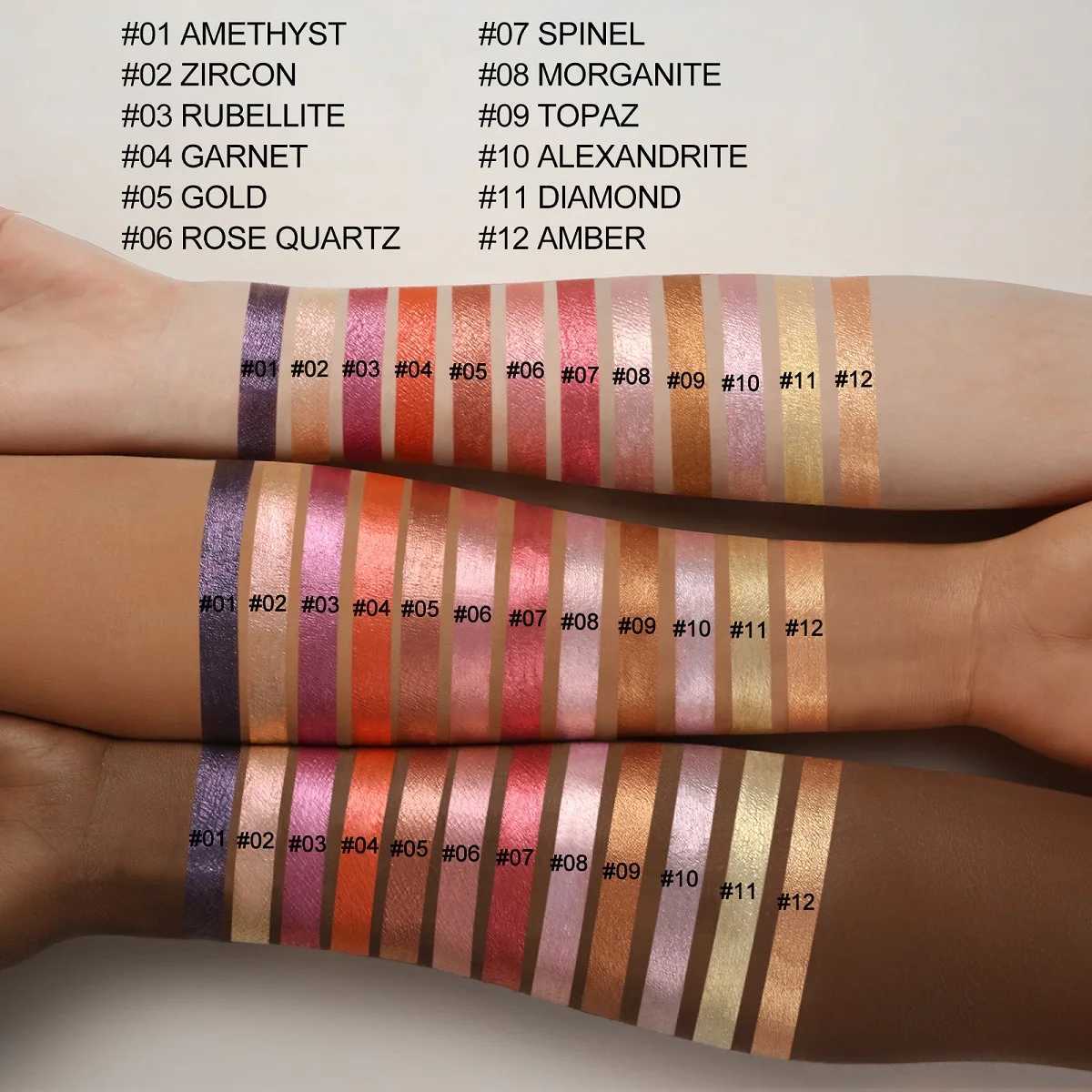 FOCALLURE 12 color chameleon lip gloss matte long-lasting bright moisturizing liquid lipstick beauty lipstick cosmetics W241101