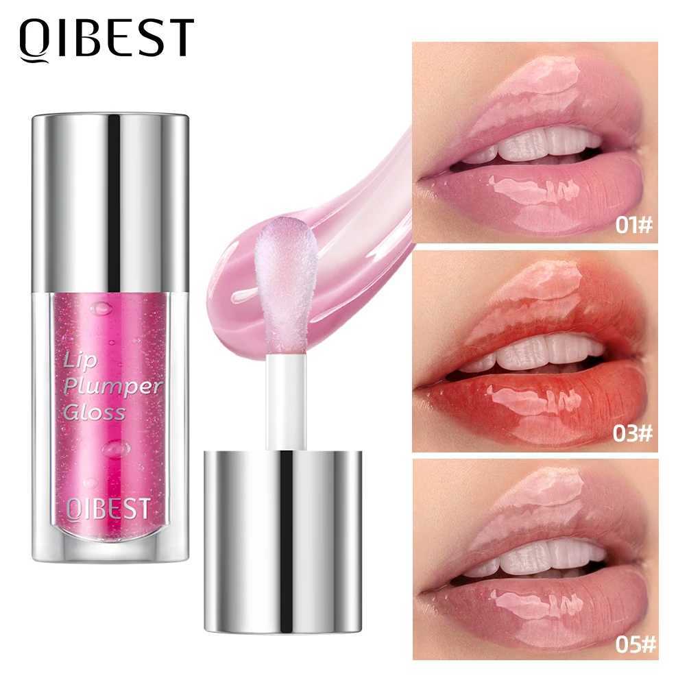QIBEST Crystal Jelly Moisturizing lipstick Glossy Natural Moisturizing Cream Lasting lipstick Care lipstick W241101