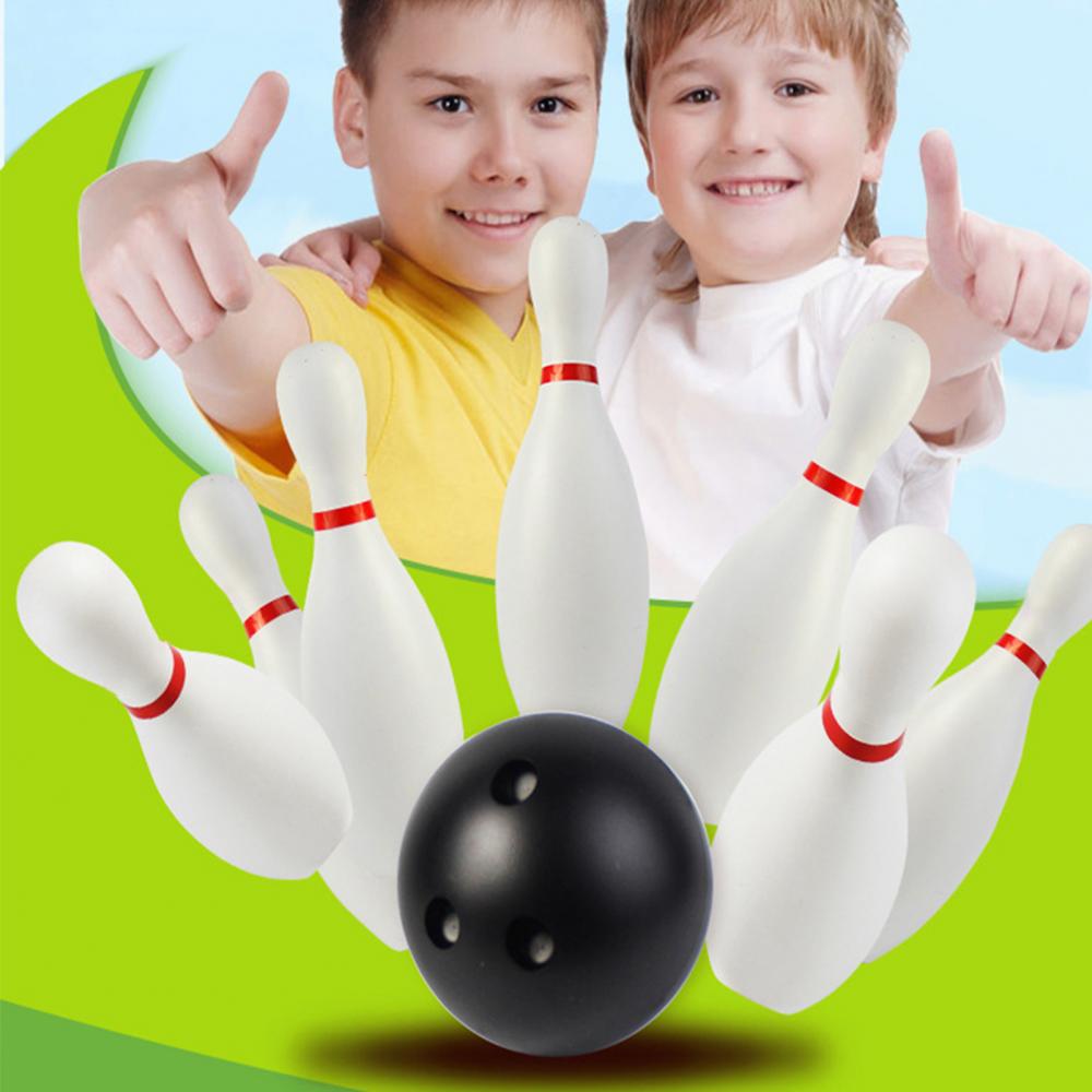12Pcs/Set 2025 Toddler Kids new Bowling Game Set Outdoor Indoor Sports Learning Toy Gift Family Interactive Game Prop