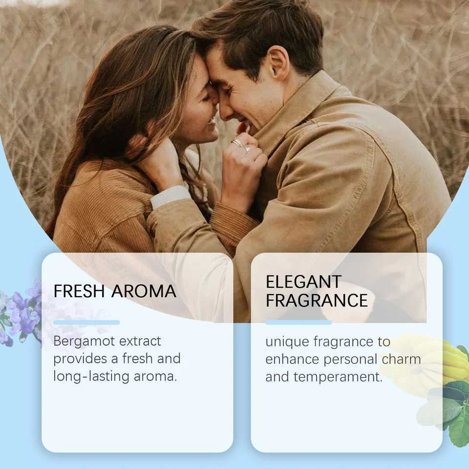 Mens cedar eau de toilette can improve the plant smell and attract womens daily dating pheromone which lasts for a long timeW241102