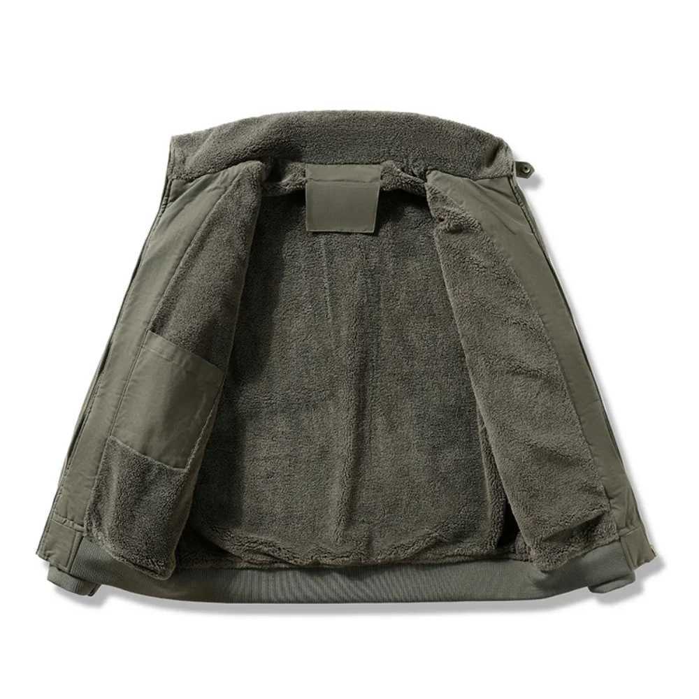 Winter Parkas jacket mens cotton Windbrr bomber jacket military mens tactical jacket mens cargo casual jacket mens clothing 2024 W241102