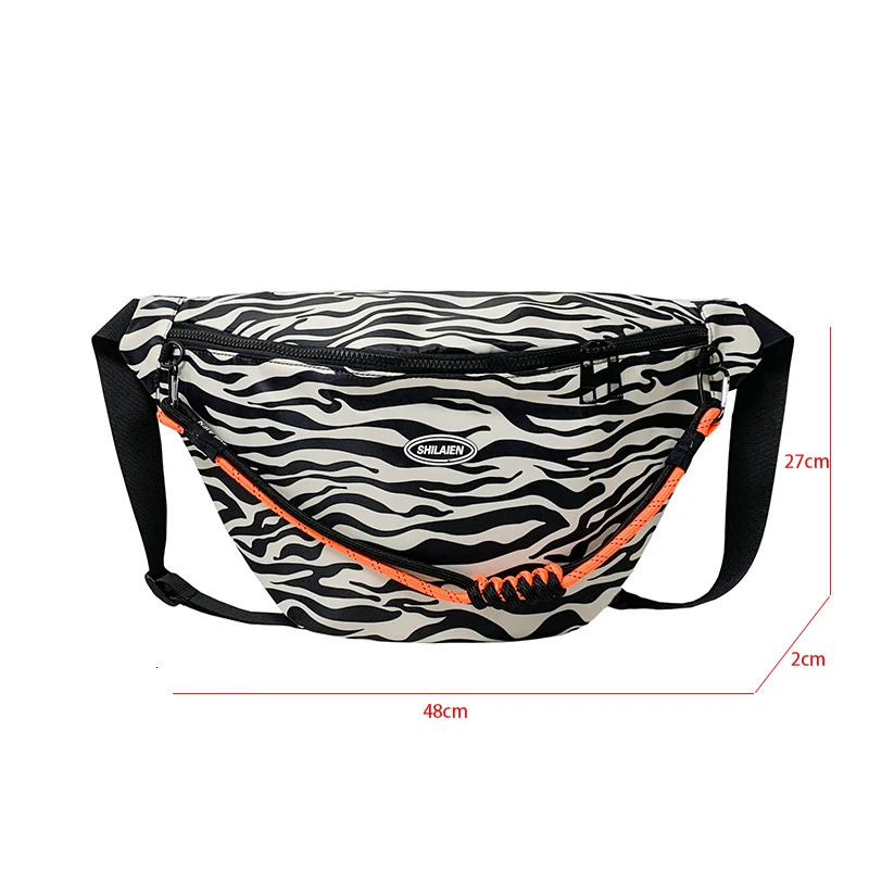 OverSize Multifunctional Waist Bag For Women And Man Waterproof Oxford Chest Bag Casual Travel Banana Belt Bag Large Fanny Pack 241031