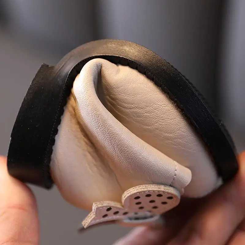 Baby boots plush cotton shoes princess shoes soft soled toddler shoes ankle boots girls winter shoes girls winter shoes M241102