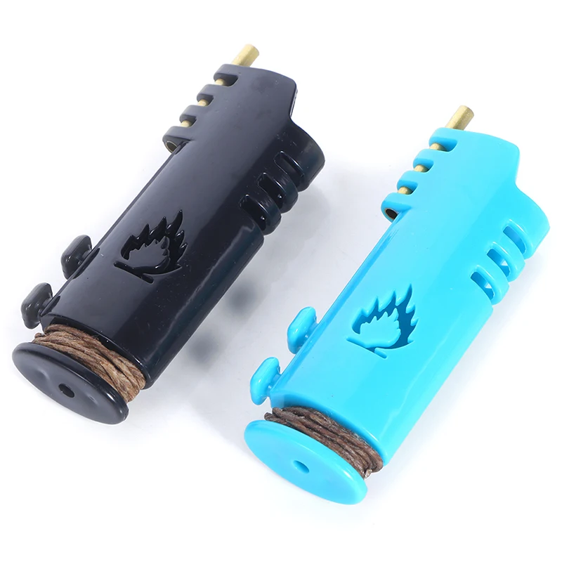 Hemp Wick Lighters WRAPPER New Lighter Case Plastic Lighter Case Portable Protective Case