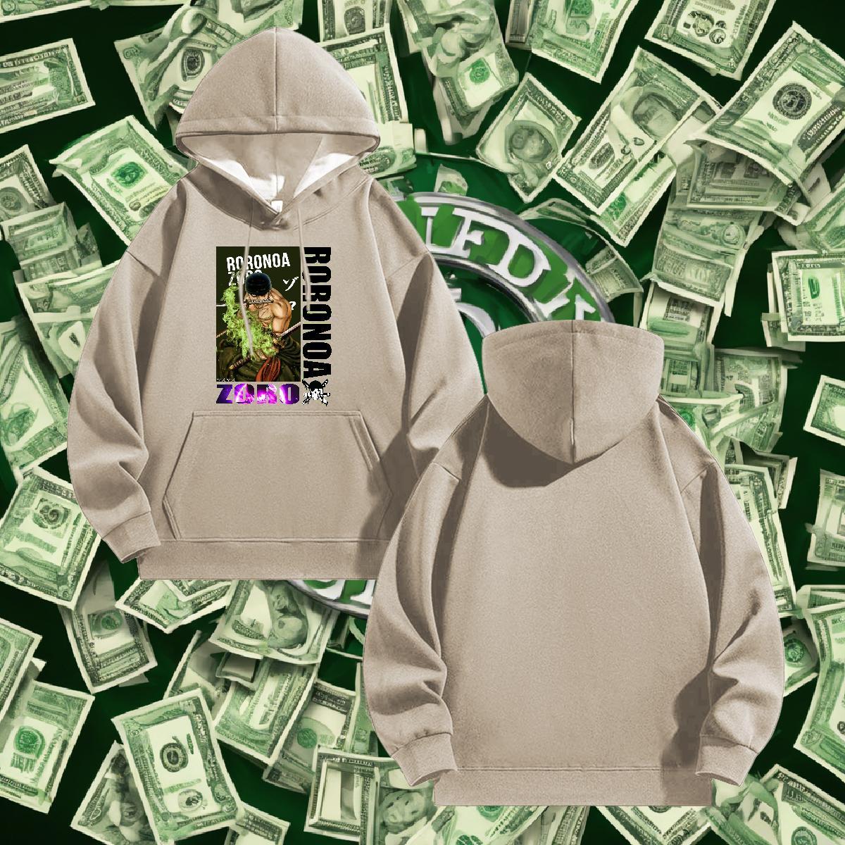 DIY Men's Hooded Sweatshirt Breathable Drawstring Cool Men Clothes Hoodie Black Oversized Pullover Hoodie Outdoor Tech Fleece