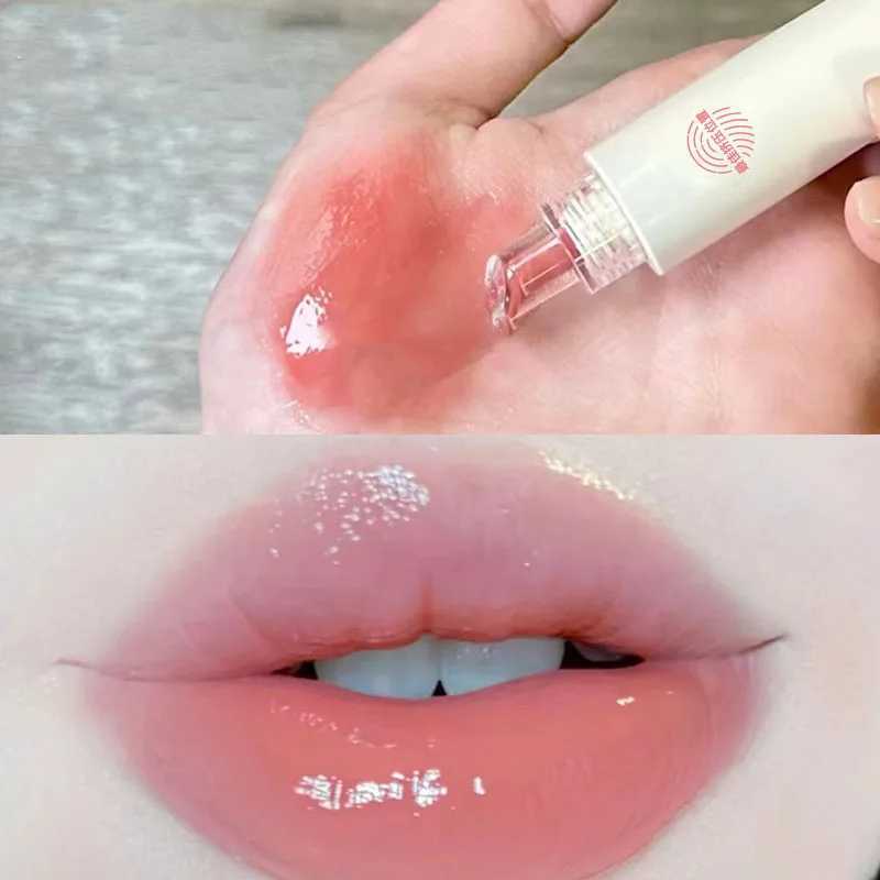 Gel Gloss Coloring Liquid lipstick Crystal Gloss Moisturizing Stickless lipstick Oil Cosmetic Jelly lipstick W241101