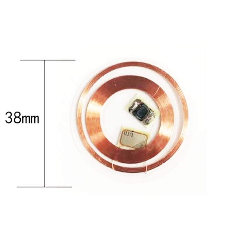 IC+ID Dual Chip 125KHz 13.56MHz Frequency RFID T5577 Rewritable UID Changeable Writable Transparante Key Tags Keyfobs Card 1Pcs