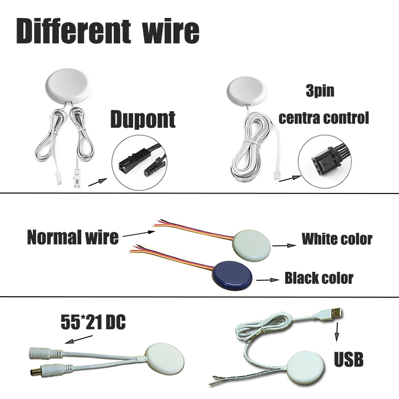Stone Wood Touch Sensor Penetrating 30mm Wood Panel Sensor Switch LED Touch Sensor 12V 24V Light Control Touch Switch