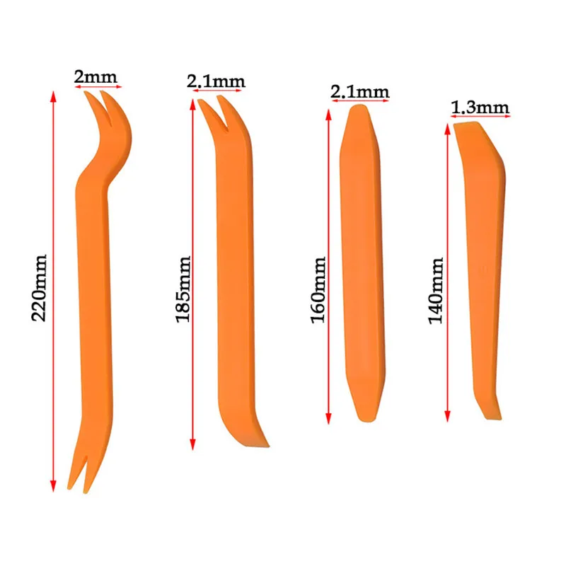 Plastic Auto Dismantle Tools Kit Car Radio Door Clip Panel Trim Dash Audio Removal Installer Pry new Kit 2025 Refit Set