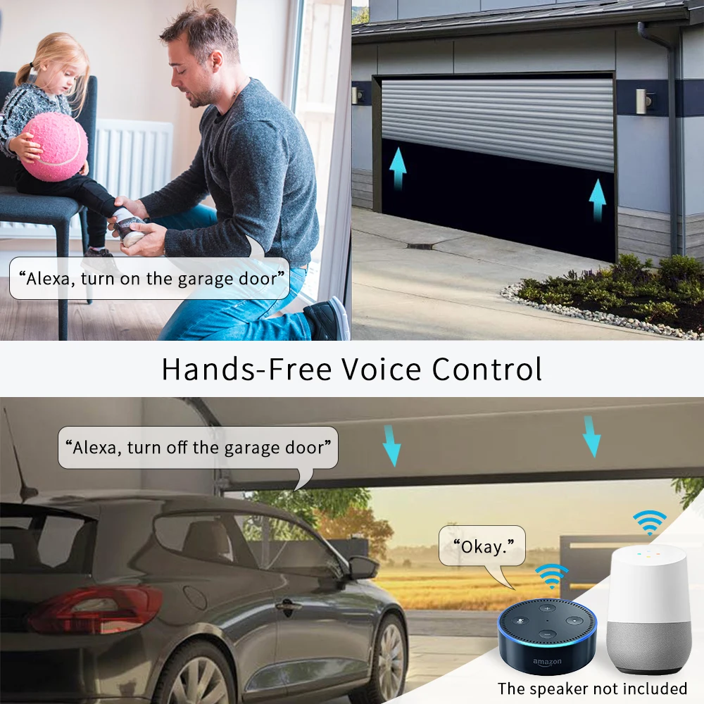 1CH RF Smart Switch 12V 24V 2025 220V AC DC WIFI Ewelink Remote new Control Garage Door Opener Switch 10A Relay Self-locking inching