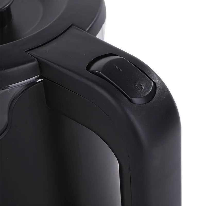 2L kettle kitchen utensils teapot black 2000W powerful portable kettle safe automatic close Y241102