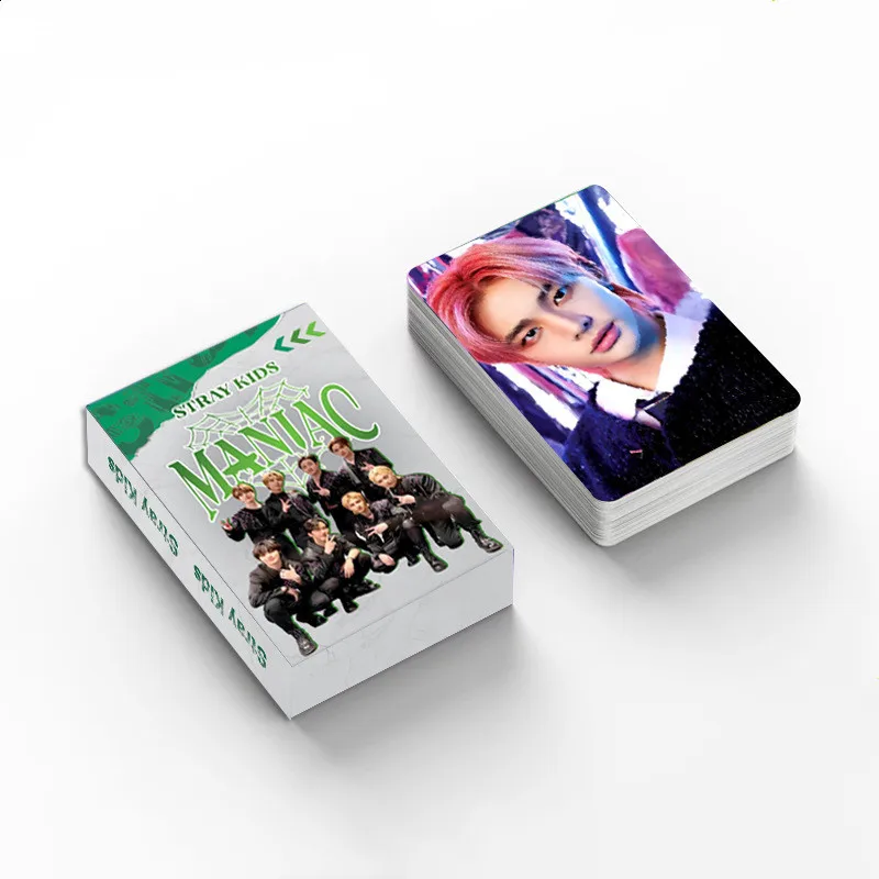 55Pcs/Set Kpop Photocards Stray Kids 2023 MANIAC Lomo 2025 New Album Cards Boys Straykids new Photo Card Postcard for Fans Collection