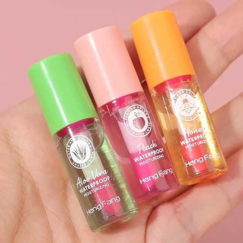 Aloe vera Peach honey mini lipstick temperature change durable waterproof moisturizing lip gloss lip care cosmetics W241101