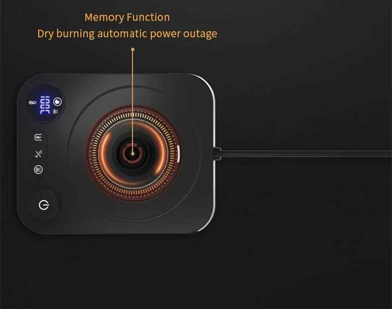 New Electric Kettl Small Portable Travel Kettl Coffee Gooseneck Electric Kettle Stainless Steel Y241102