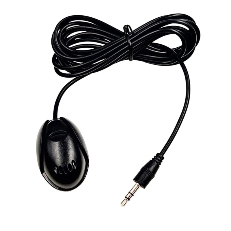 Car Microphone 3.5mm External Mic for Car Vehicle Unit Bluetooth-Enabled Stereo Radio GPS DVD Mikrofo / Micro H8WD