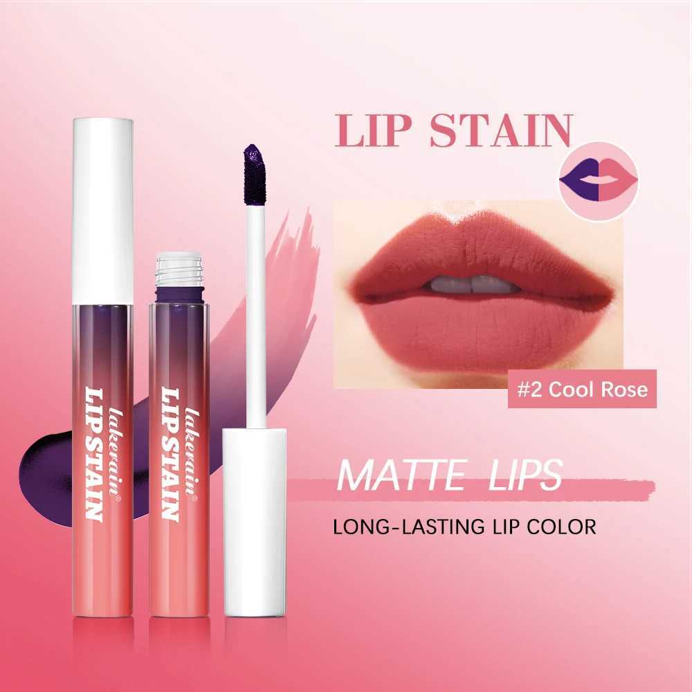 Lip color peeling reveals long-lasting waterproof pink lip color transfer preventing natural lip color W241101