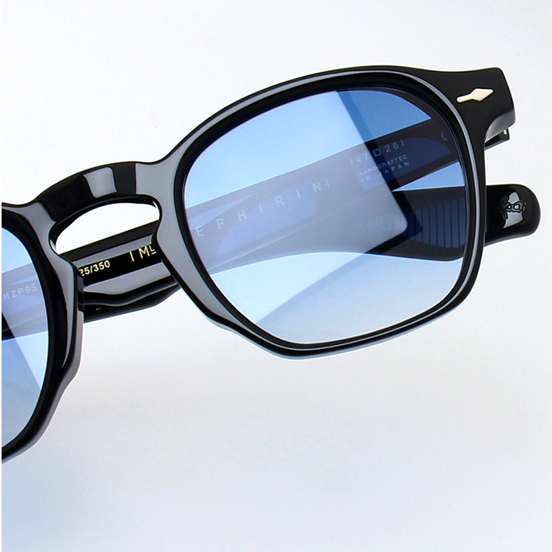 ZEPHIRIN 47-26 Acetate Sunglasses Designer Handmade TOP Quality High Round Glasses Thick Retro Vintage Steampunk for Men Women Optical Handcrafted in 