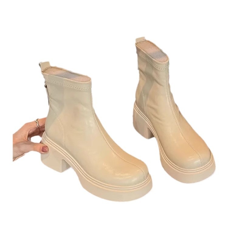 2024 new free shipping designer boots Martin Boots brown black womens Adding fleece for warmth size 34-40