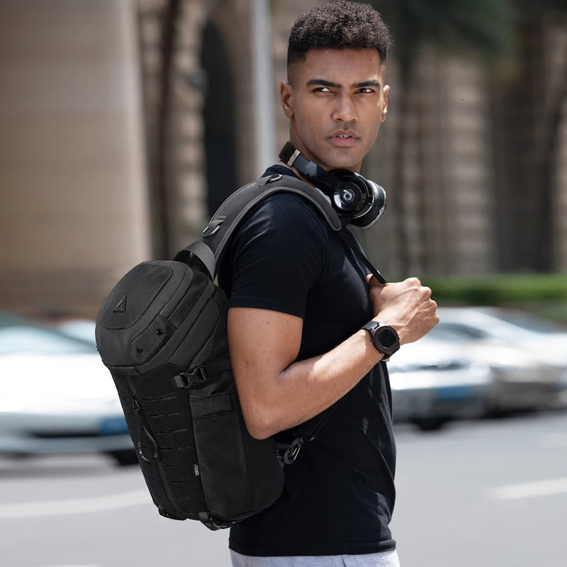OZUKO Large Capacity Men Shoulder Bag Waterproof Sling Crossbody Bags for Man Short Trip Messenger Fashion Quality Chest 241029