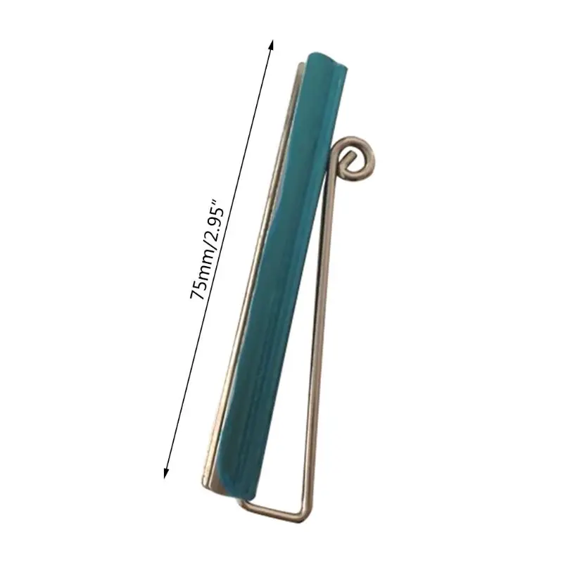 new 2025 Durable Spring Loaded Bifold Money Clip Bar Men's Wallet Accessories for Bifold Genuine Leather Wallet Purse Credit Card