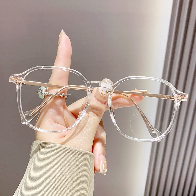 8081 Unparalleled anti blue light and anti radiation glasses fashion trend Korean version female student anti blue light flat lens