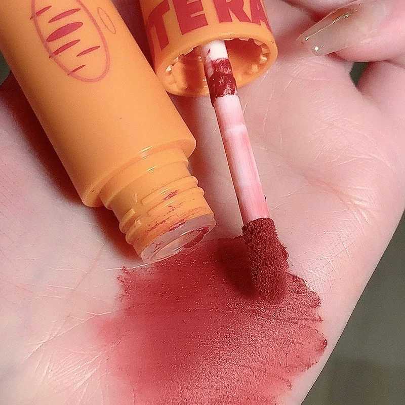 Fashion LIpglosses Matte Chocolate Liquid lipstick Waterproof Lasting Women Red Lip Color Velvet Carrot lipstick Cosmetics W241101