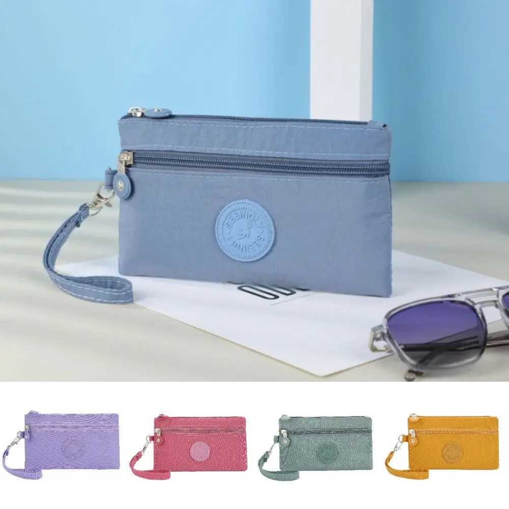 Portable Coin Purse Handbag Women Wallet Zipper Cluh Nyl Gifts Mobile Phe Bag LadiesXJ241111