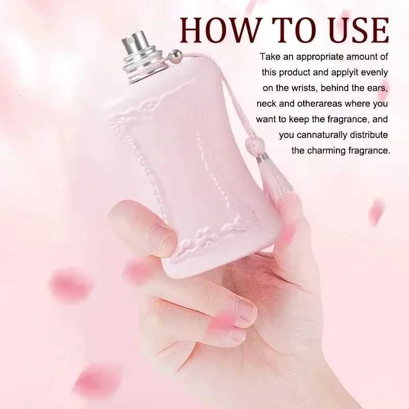 75ml high-quality pheromone perfume elegant flower perfume body splash durable natural perfume female imported originalW241102