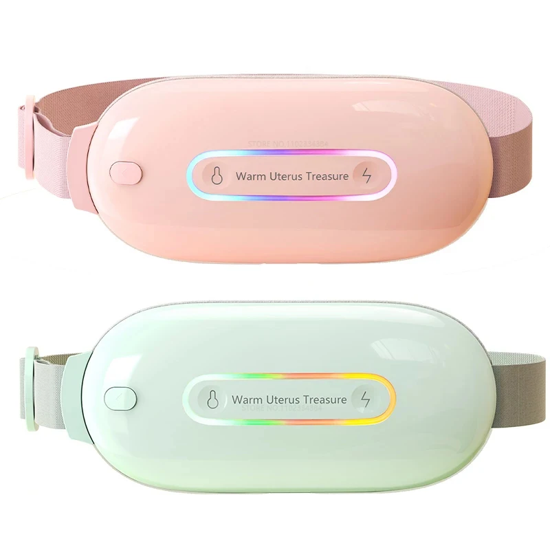 2025 PK Xiaomi new Warm Uterus Massager Relieve Menstrual Pain Waist Acupoints Vibrating Heating Pad Belly Wrap Belt Women Warm Palace Be