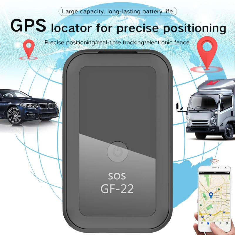 Car Tracker GF-22 GPS Multifunctional Tracking new Device Anti-lost Anti-theft Alarm Real-time 2025 Positioning Vehicle Truck Tracker