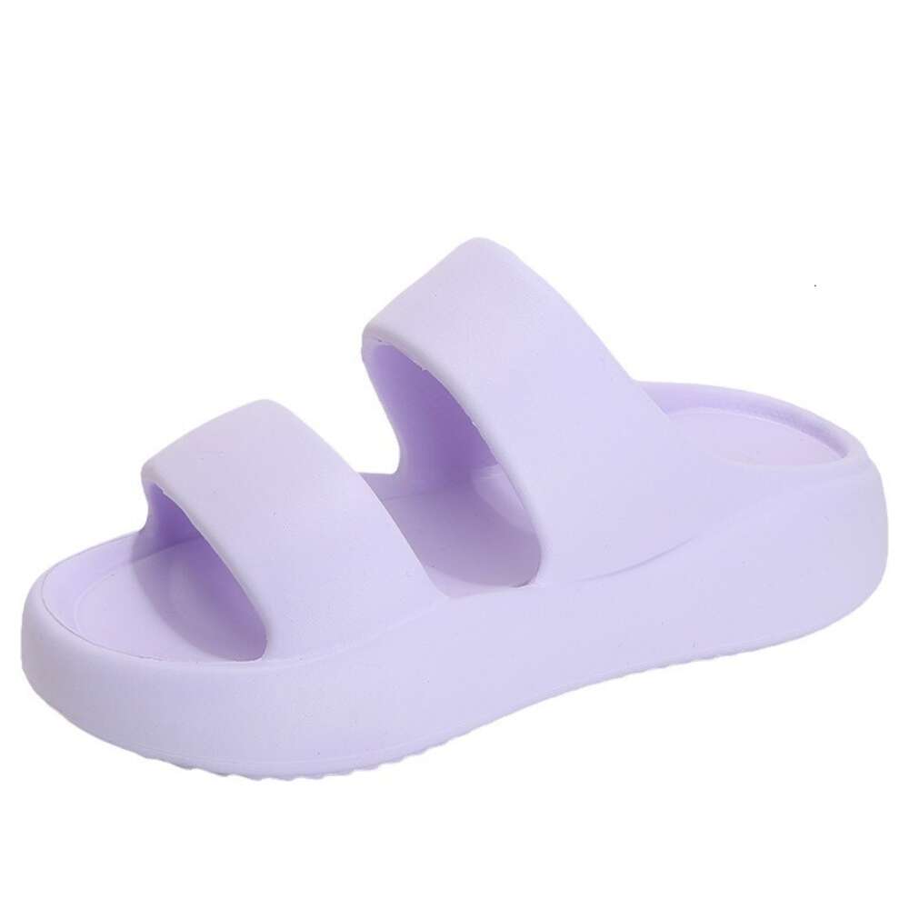 Thick soled slippers for women's summer 2024 new outdoor fashion Japanese and Korean soft soled beach internet celebrity women's trendy sand