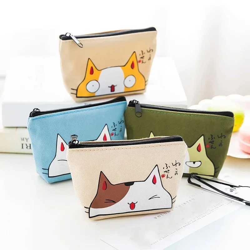 Fi Kaii Coin Purse Canvas Mini Floral Cluh Purse Women Girls Kids Cheap Coin Pouch Change Purses Cluh Bags WholesaleXJ241111