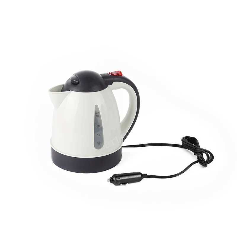 12V 24V car electric kettle 1L large capacity portable travel water boiler car travel coffee heating teapot Y241102
