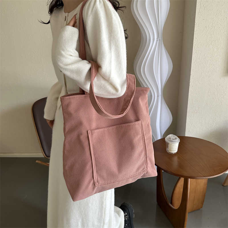 CMM Large Capacity Fashion Autumn and Winter New Solid Color Korean Version Handbag Stylish Casual Bag Shoulder Bag Tote Bag