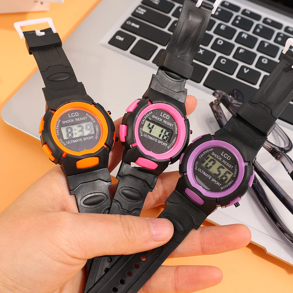Children Watch Sport new Kids Watches Silicone Strap 2025 LED Digital Watch For Kid Children Student Kids Boy Electronic Wristwatch Clock