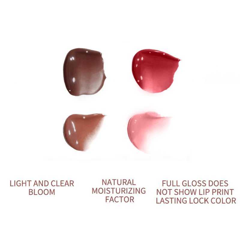 5-color peptide gloss lipstick lasting moisturizing and whitening lip line sexy wrinkle color female cosmetics W241101